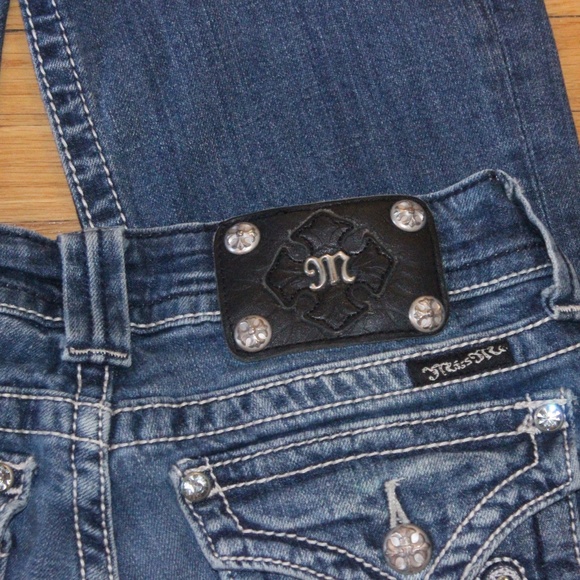 Miss me bejeweled boot cut denim jeans - Picture 7 of 7
